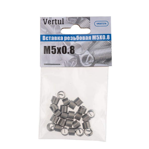 Вставка резьбовая M5X0.8 Vertul VR50727A