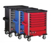 10217 Тумба инструментальная без наполнения 7 полок.