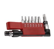 2081D Набор бит с отверткой 8 предметов