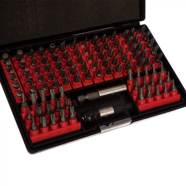 Набор бит в пластиковом пенале 102 предмета 21022