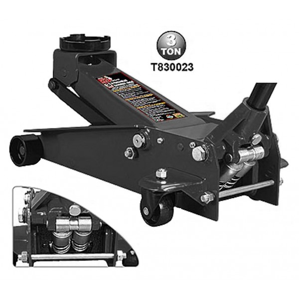 Домкрат подкатной гидравлический (3т) H130-465мм (шт.) T830023