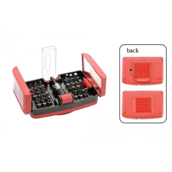 1/4" Набор бит микс с цанговым держателем  31 пр. 2311