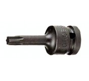 246060... Головка DR. 1/2" ударная удлиненная с внешней 6-ти лучевой звездой TORX (цельная)
