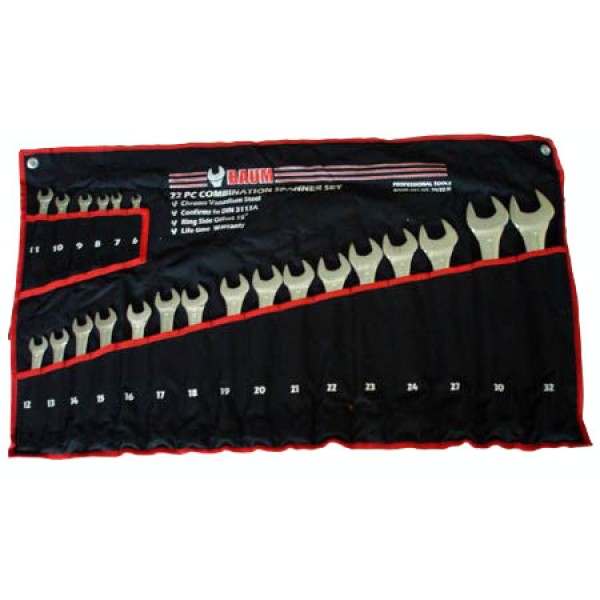 Набор ключей комбинированных  22 пр. 30-22M