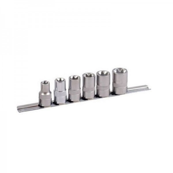 Набор 6-лучевых головок (E6-E14) 6 пр. DR. 3/8" 3064