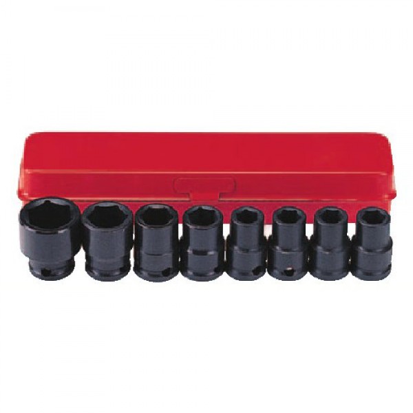 Набор коротких дюймовых ударных головок (8-19мм) 8 пр. DR. 3/8" 3083S