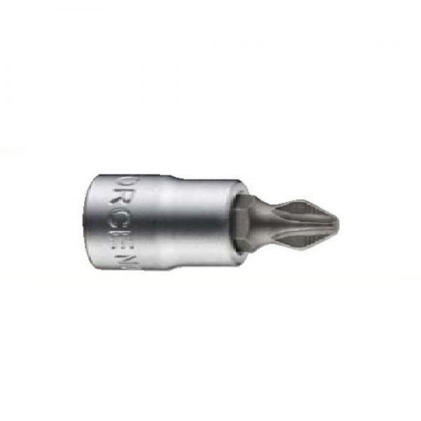 Головка DR.1/4", L=32мм, с запрессованной битой вставкой под крестовой шлиц PHILLIPS 4 321324