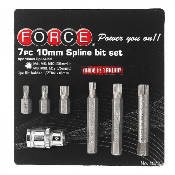 Набор бит 7 предметов 12-лучевая звезда 4072