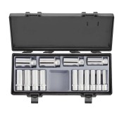 4143-9 Набор длинных 12-ти гранных головок (10-32мм), L=77мм. 14 пр. DR.1/2"