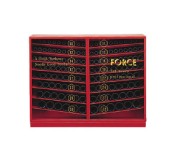 41451D Набор ударных головок 145 предметов с посадочным размером 1/2"