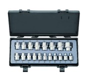 4194 Набор 6-ти гранных головок (5/16"-1,1/4") 19пр. DR.1/2"