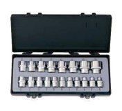 4194-9 Набор DR.1/2" из 12гр. дюймовых головок с (5/16" - 1-1/4")19 пр.