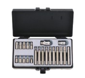 4222 Набор бит 22 предмета 6-лучевая звезда с отверстием