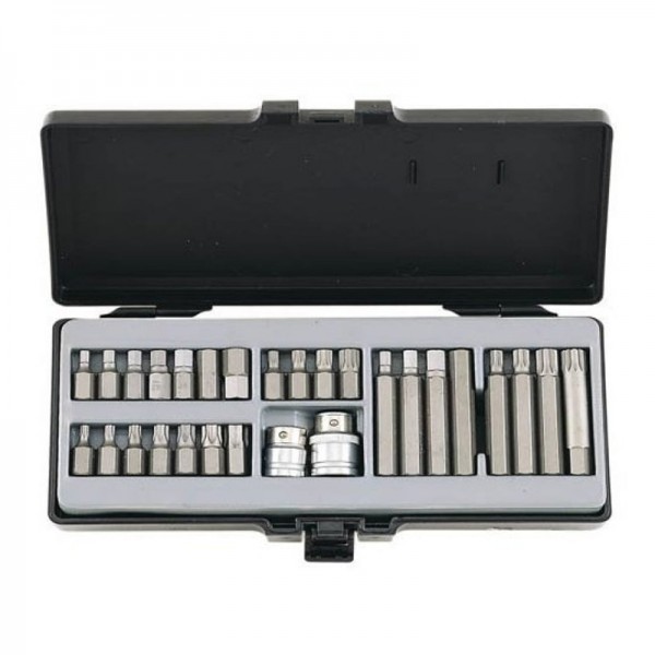 Набор бит 10мм (L=30мм и 75мм) RIBE M4-M12,  22 пр. 4225