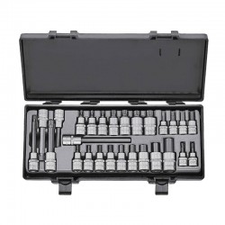 4281 Набор головок  c битами-вставками 27 пр. DR. 3/8"&1/2"