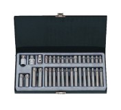 4351 Набор бит (30мм и 75мм) Hex(4-12мм) и Torx(Т20-Т55) 35 пр.