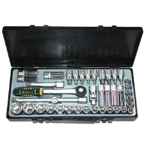 Набор инструмента 40 предметов под посадочный размер 1/2" 4403