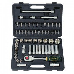 Набор инструмента 60 предметов посад. размер 3/8"+1/2"