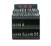 50121B-460 Торговый стенд настольный, 3х этажный, с набором 1/4" и 1/2" головок-бит, 460пр.