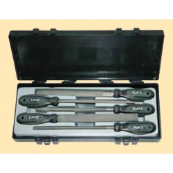 Напильник полукруглый с ручкой