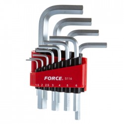 Набор шестигранников Г-образн.1,5-12 мм, 11предм. (шт.)