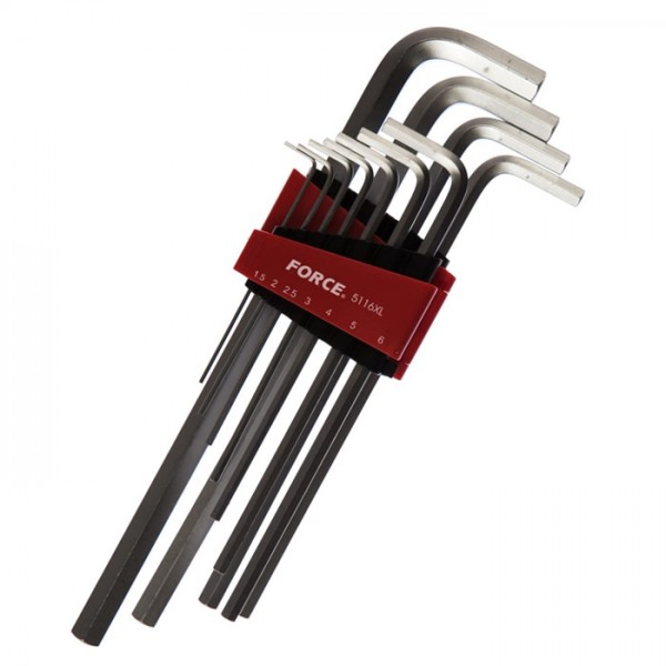 Набор шестигранников длинн.Г-образн.1,5-12 мм, 11предм. (шт.) 5116XL