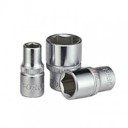 525... Головка торцевая короткая 6-гранная DR.1/4"