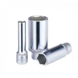 52550... Головка торцевая длинная 6-гранная DR.1/4"