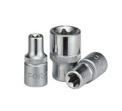 526... Головка торцевая короткая с внутренней 6-ти лучевой звездой DR.1/4"