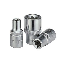 526... Головка торцевая короткая с внутренней 6-ти лучевой звездой DR.1/4"