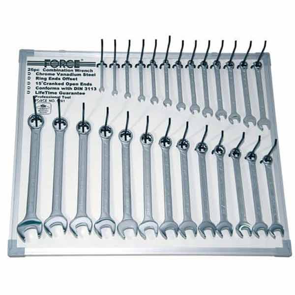 Стенд 26 комбинированных ключей 6-32мм 5261