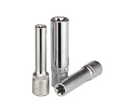 52650... Головка торцевая длинная с внутренней 6-ти лучевой звездой DR.1/4"