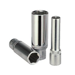 52750... Головка торцевая длинная 6-гранная с увеличенной площадью контакта DR.1/4"