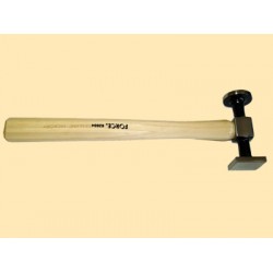 Молоток рихтовочный с кругл. и квадратной, плоскими головками