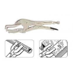 Струбцина сварочная  с раздвоенными  губками 11"