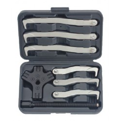 Комбинированный 2 и 3 лапый съёмник подшипников L=130/200мм, винт 219мм, 8пр.