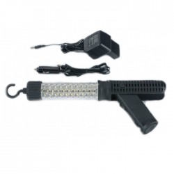 Диодная аккумуляторная лампа с крюком и магнитом 8 ч горения