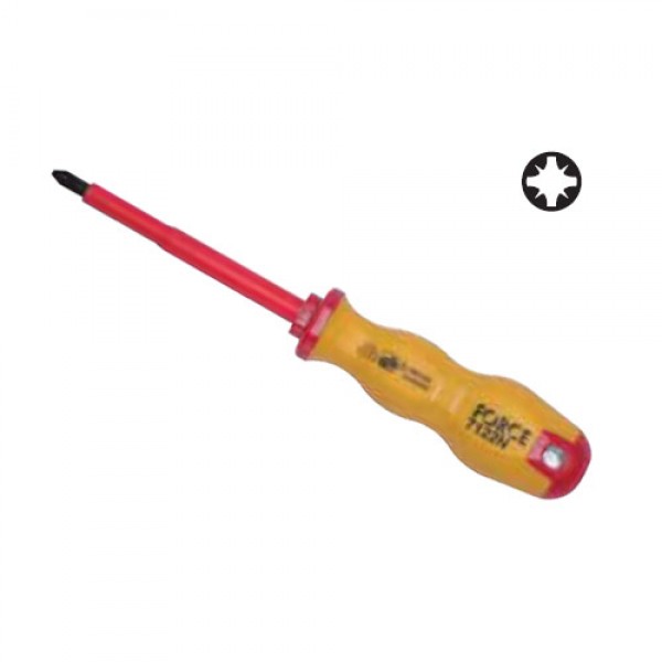 712N... Отвертки крестовые под шлиц Pozidriv с изолированным жалом 712N0   712N1   712N2   712N3