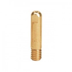 Наконечник медный, токопроводящий (контактная трубка) для сварочной проволоки D=0,8мм.