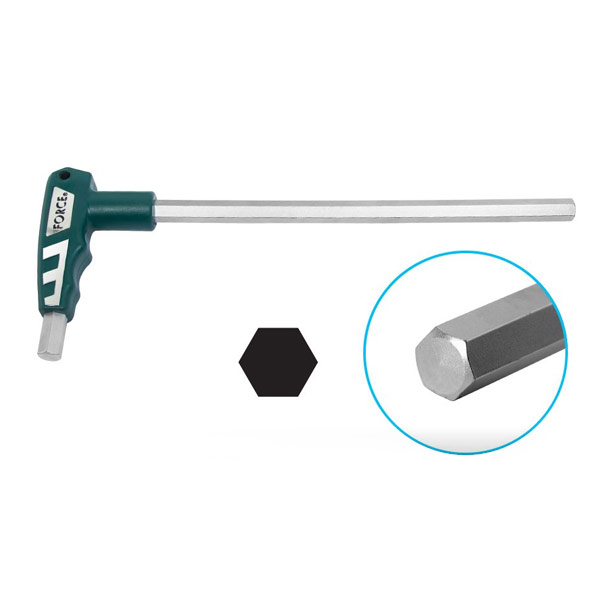 Ключ шлицевой Г-образный, с пластиковой рукояткой под 6-лучевой шлиц звезда TORX 10G-55G 766..G