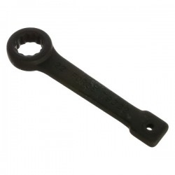 Силовой накидной ключ серьга S=27мм.