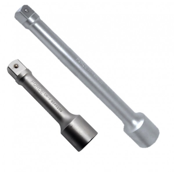 Прямые удлинители торцевых и шлицевых головок с приводом DR.(F1"x1") 8048 150...400