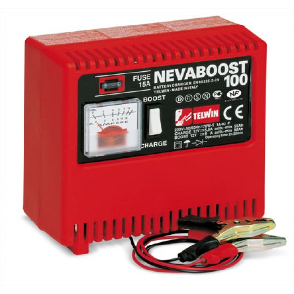 Зарядное устройство NEVABOOST 100,~ 230V/12V/5,5А(9А при Быстрой зарядке) 807028