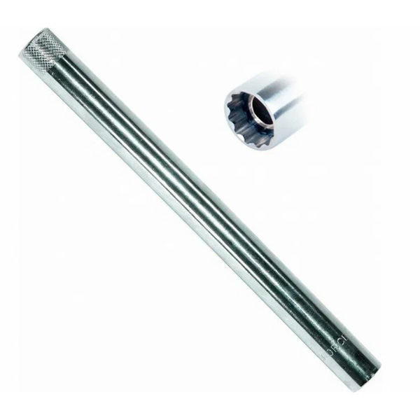 3/8"Длинная 12 гр. свечная головка L=250 14мм 807325014M