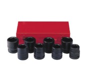 8081 Набор ударных 6-ти гранных головок 8 пр с DR. 1"