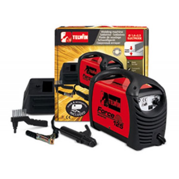 СВАРОЧНЫЙ АППАРАТ, ИНВЕРТОРНЫЙ  FORCE125 + СТАНДАРТНЫЙ НАБОР АКСЕССУАРОВ 815855