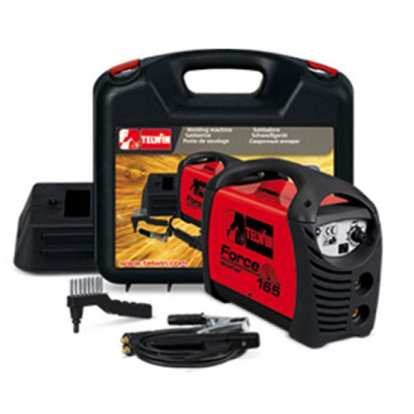 СВАРОЧНЫЙ АППАРАТ, ИНВЕРТОРНЫЙ  FORCE165 + СТАНДАРТНЫЙ НАБОР АКСЕССУАРОВ 815857