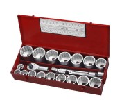 8211S Набор 12-ти гранных головок и инструмента 21 пр под DR.1"