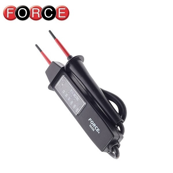 Универсальный электронный двухполюсный тестер напряжения 6-400В, AC/DC 88408