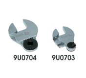 902U2 Набор из двух самозажимных разводных ключей-насадок под вороток 2пр.